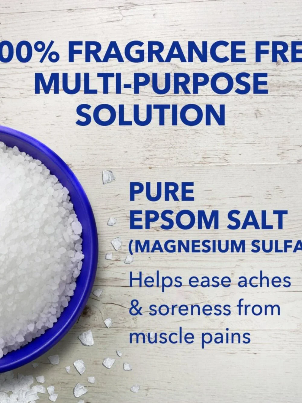 Dr Teal's Epsom Salt Magnesium Soak, Fragrance Free, 4 lbs